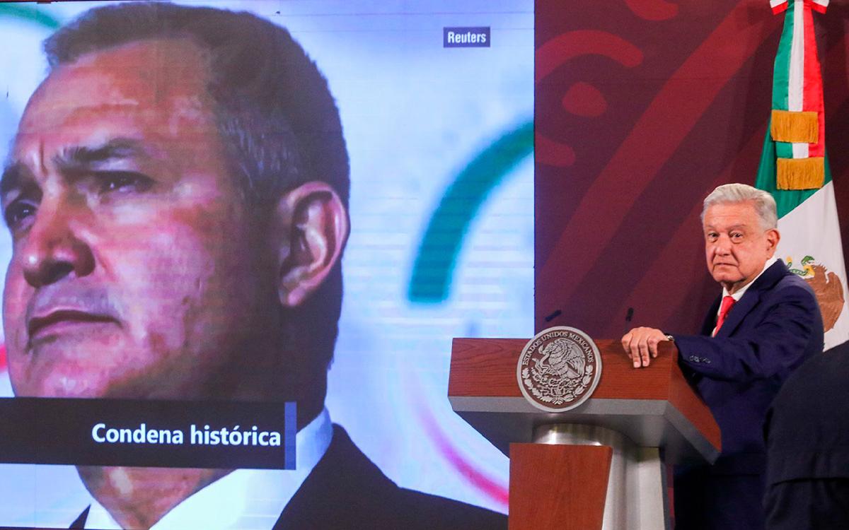 AMLO confirma culpabilidad de García Luna en narcotráfico