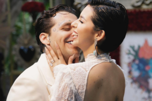 Ángela Aguilar celebra su segundo mes de su boda con Christian Nodal