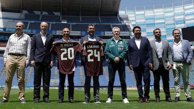 Anuncian partido de Selección Mexicana en Puebla - directivos