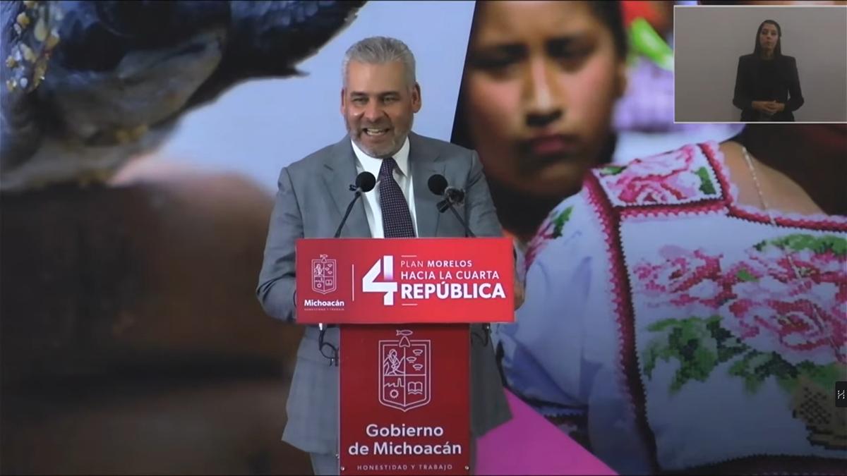 Bedolla busca elevar a rango constitucional el aborto en Michoacán