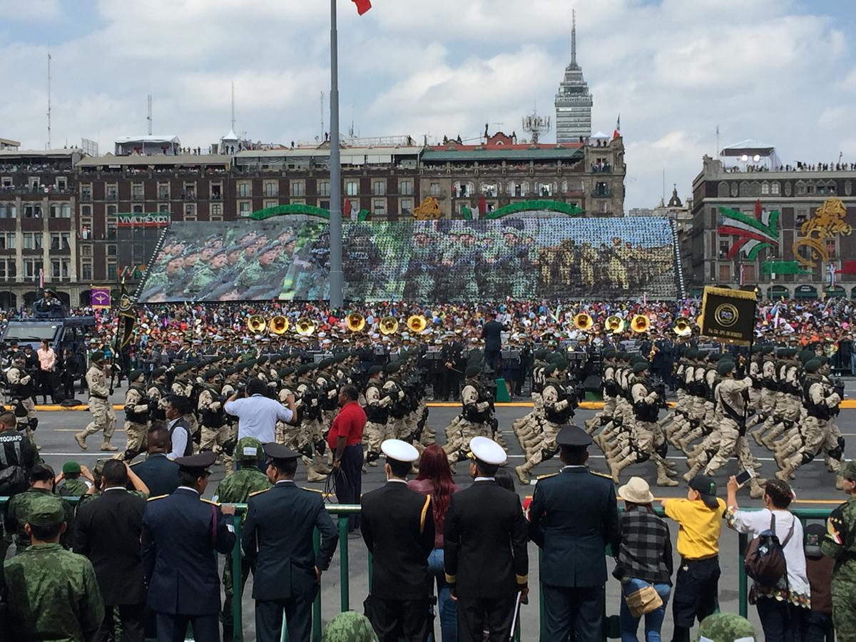 Desfile militar en la CDMX 2024