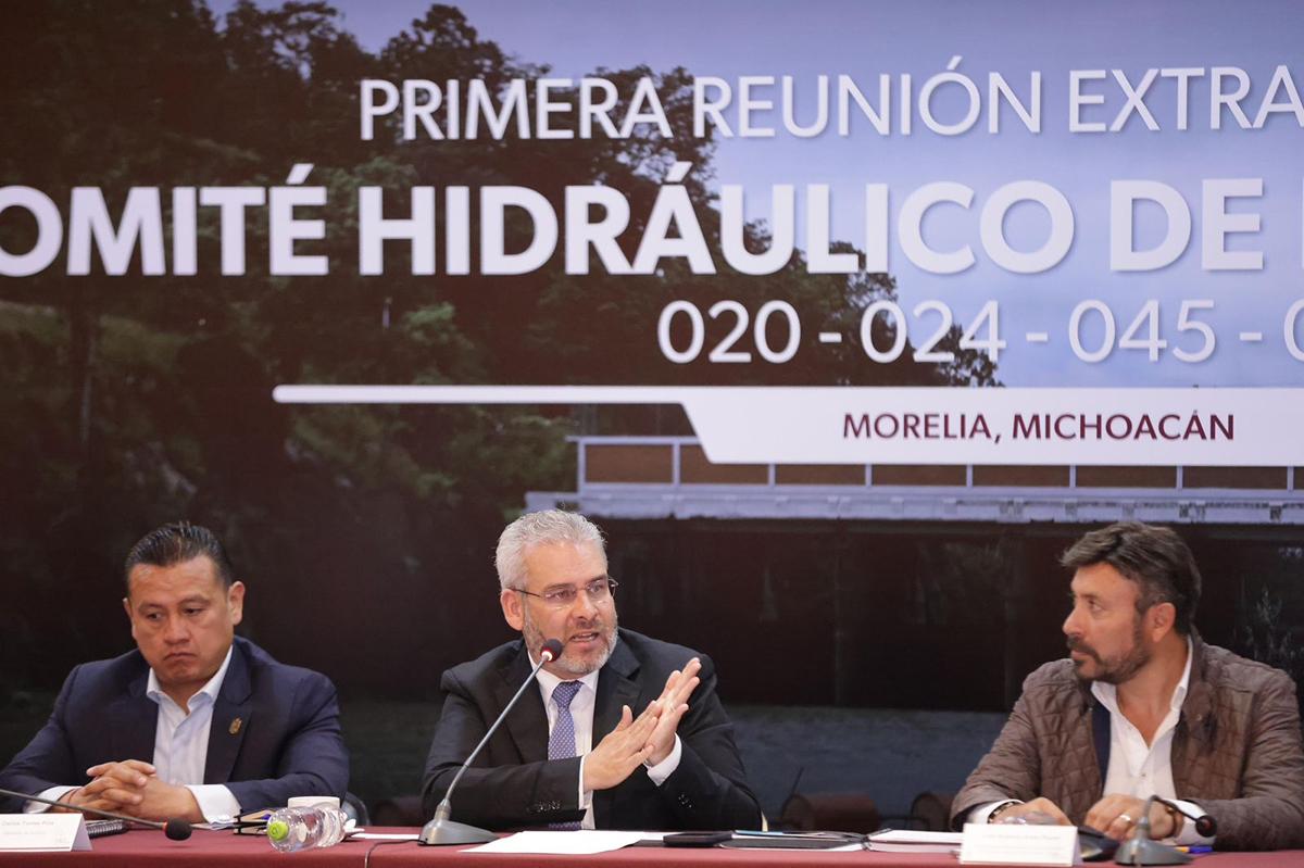 desfogue controlado de presas Michoacán