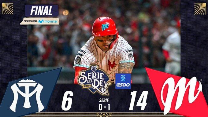 Diablos Rojos del México logran primer victoria en Serie del Rey