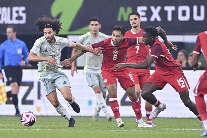 empate en el amistoso México vs Canadá