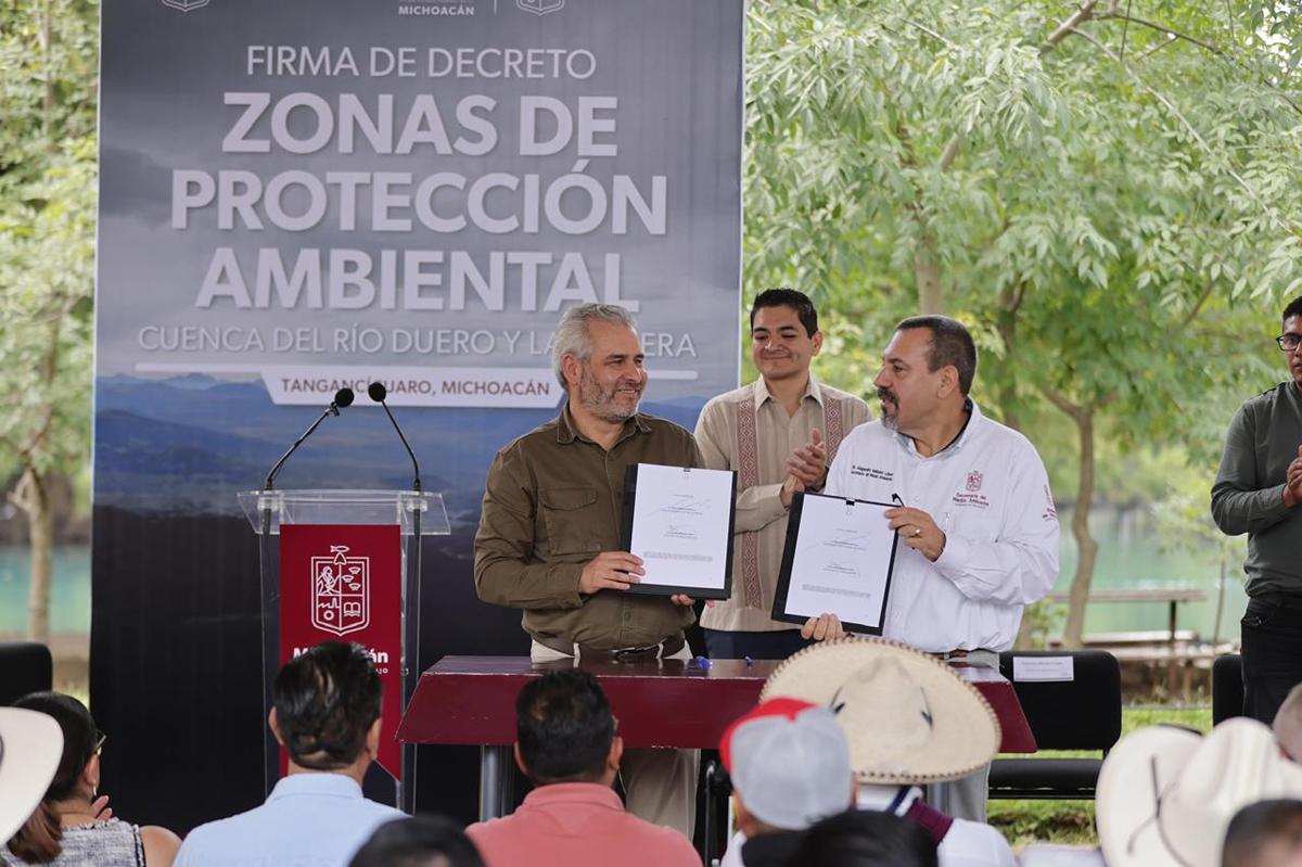 En 3 años Michoacán triplica superficie de Áreas Naturales Protegidas: Bedolla