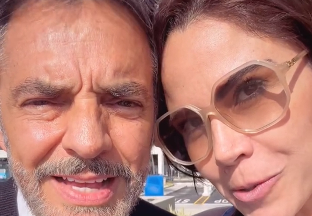 Eugenio Derbez le tiende la mano a Paola Rojas y anuncian proyecto juntos