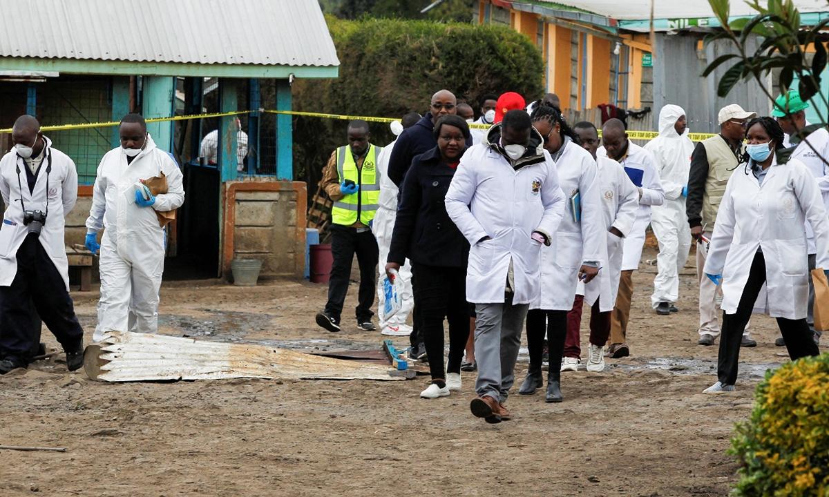 Fatal incendio en primaria de Kenia