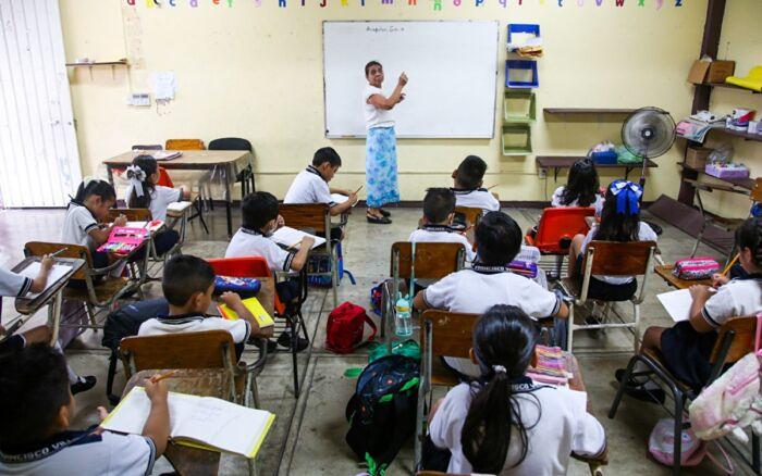 gasto educativo México OCDE estudiantes