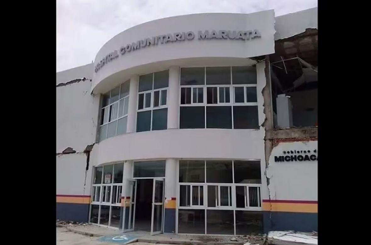 hospital de Maruata sismo 2022