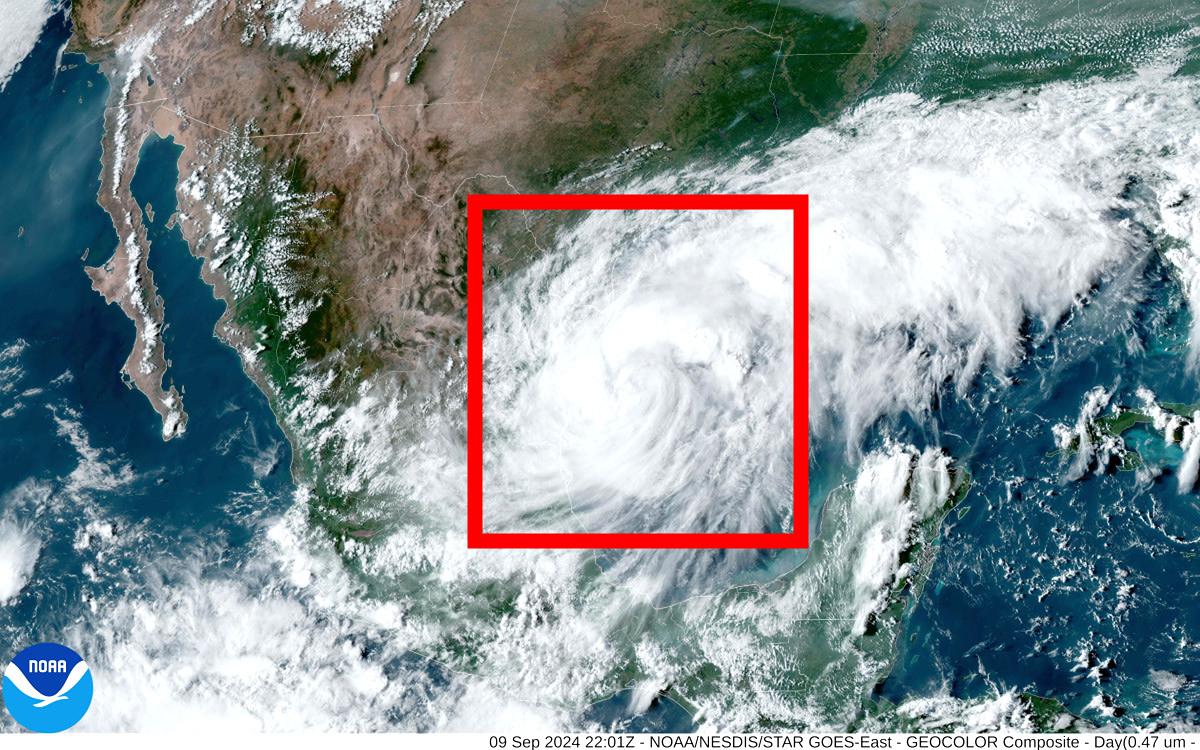 huracán Francine méxico y eu