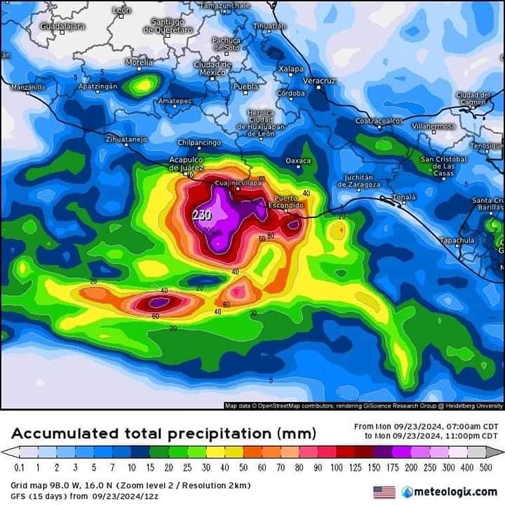 Huracán John se intensifica: se pronostica impacto inminente,