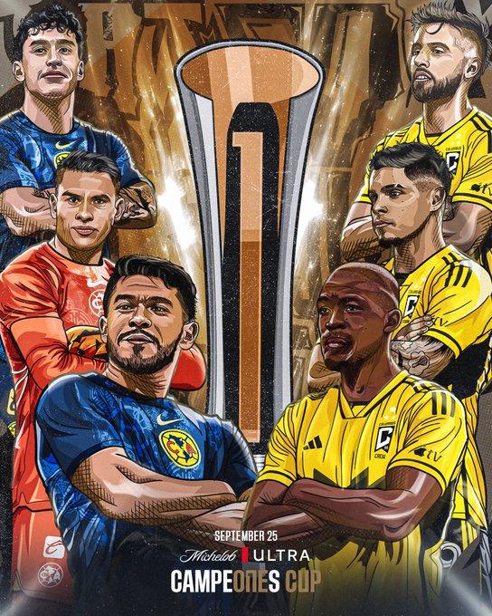 Las Águilas del América por un título más, se mide con Columbus Crew por la Campeones Cup,