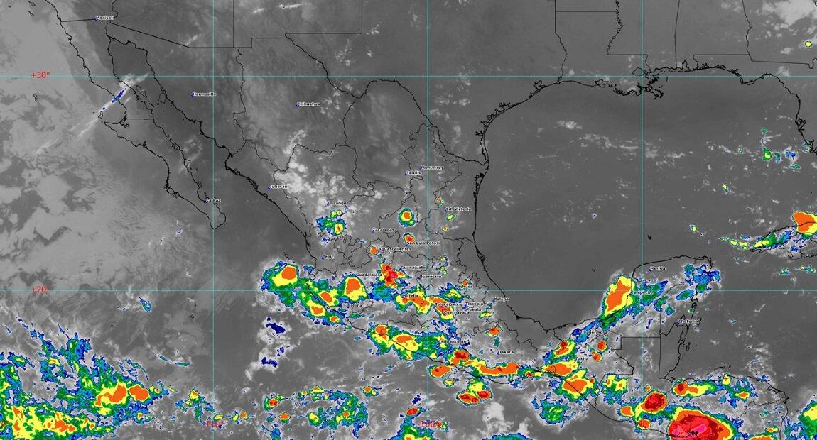 pronóstico de lluvias intensas para mañana