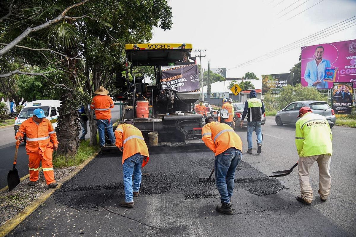 Rehabilitación de Periférico de Morelia con 81% de avance afirma SCOP