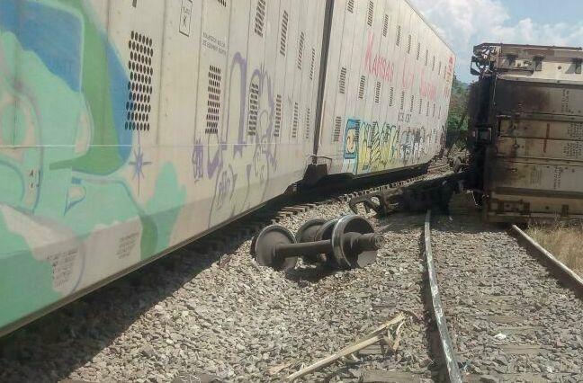 Se descarrila Tren en Pátzcuaro, Michoacán,