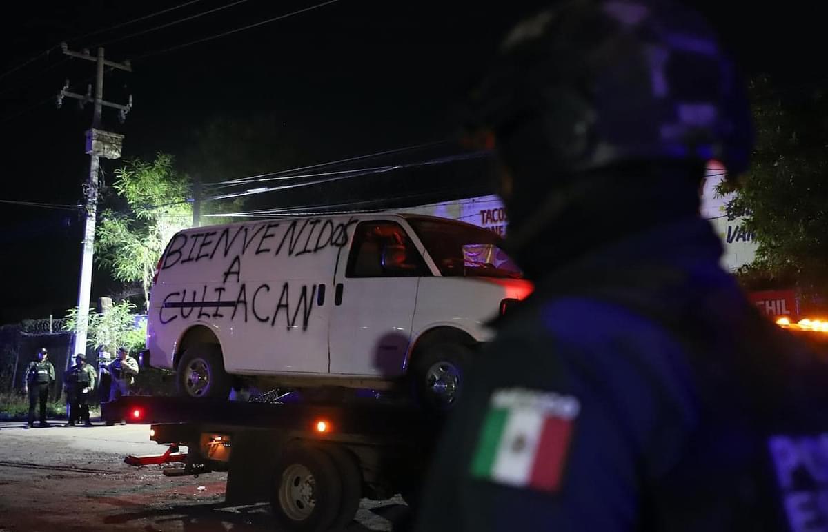 violencia en Culiacán abandonan camioneta con cadáveres