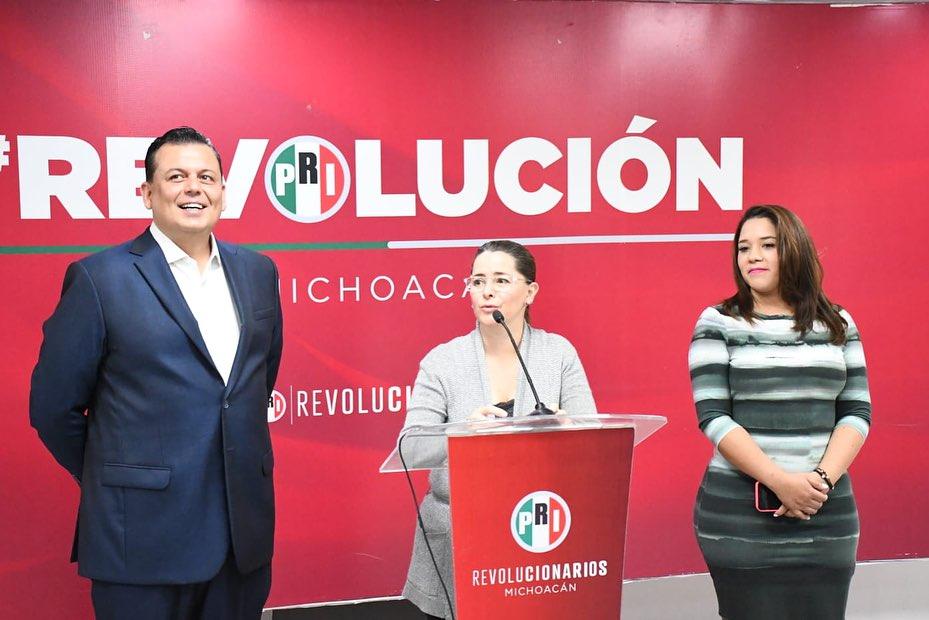 Xóchitl Ruiz renuncia al PRI Michoacán