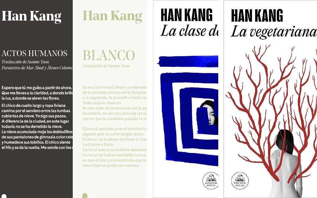 4 libros básicos de Han Kang ganadora del nobel de literatura