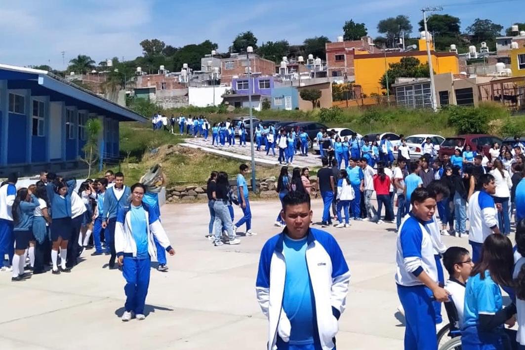 Blinda COBAEM Michoacán ejercicio pleno a la educación monitoreo y botones de pánico en todos planteles seguridad