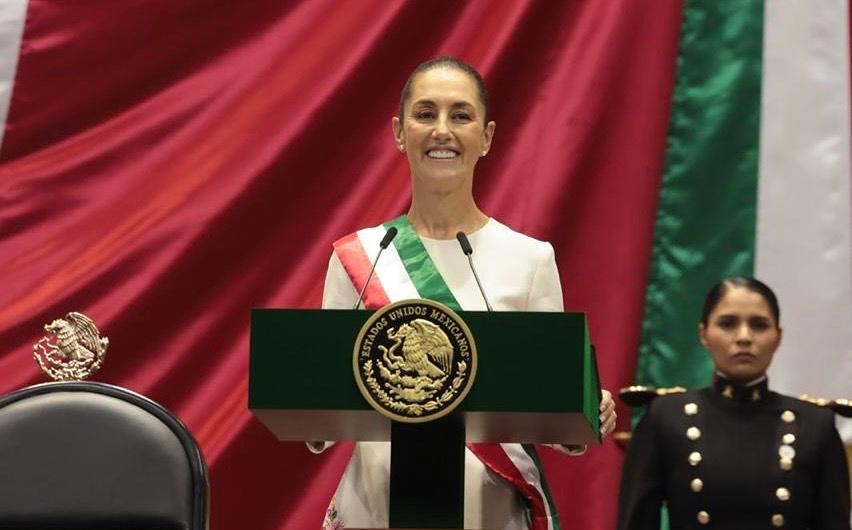 Claudia Sheinbaum recibe mensajes de exmandatarios como presidenta de México