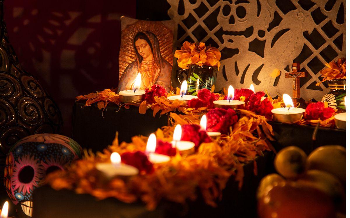 cosas altar Día de Muertos