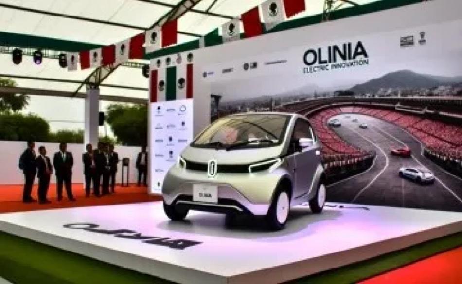 Cuánto cuesta Olinia el primer auto eléctrico de México