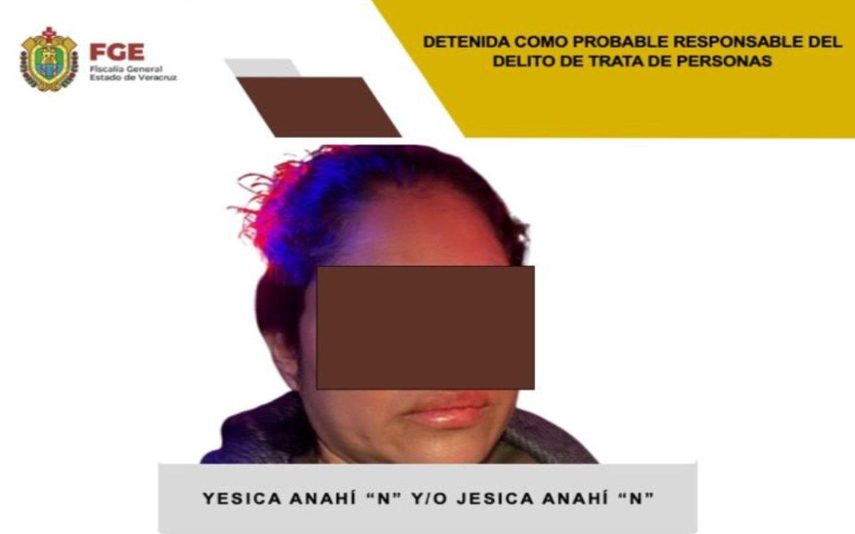 Dan prisión preventiva a mujer por secuestró a seis colombianas en Veracruz por trata de personas