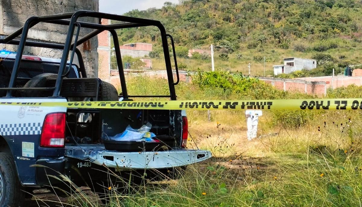 Descubren cuerpo sin vida en terreno baldío de Cumbres del Quinceo de Morelia