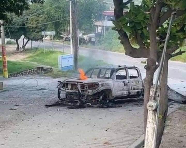 enfrentamientos en Tecpan muertos detenidos