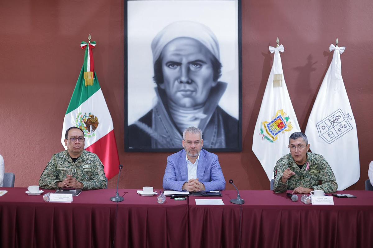 estrategia de seguridad Sheinbaum Michoacán