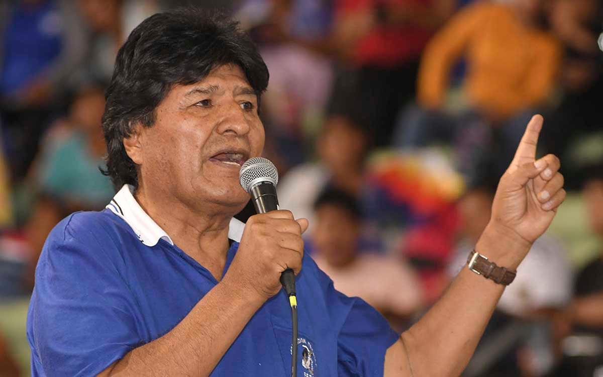 Evo Morales amenaza con bloqueo en Bolivia ante captura