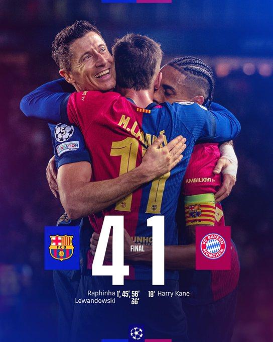 FC Barcelona vence al Bayern Munich - marcador