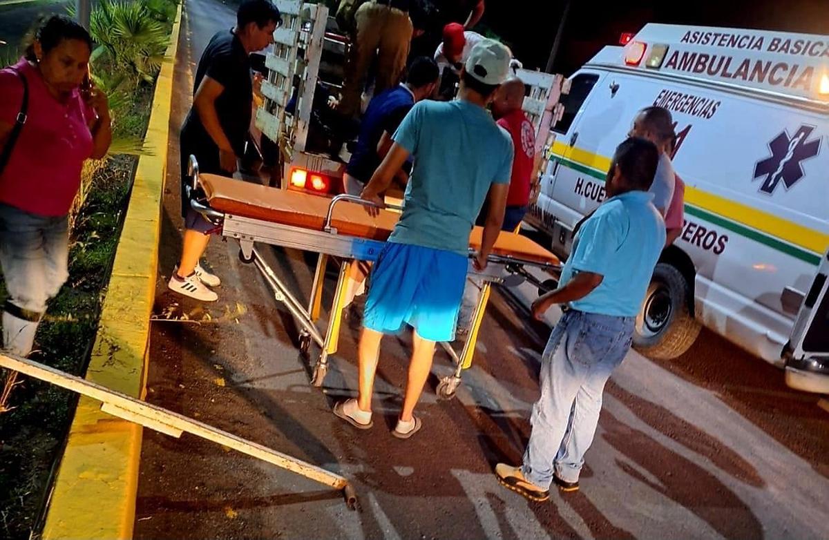 Grave Accidente de Motociclista en Buenavista, Michoacán