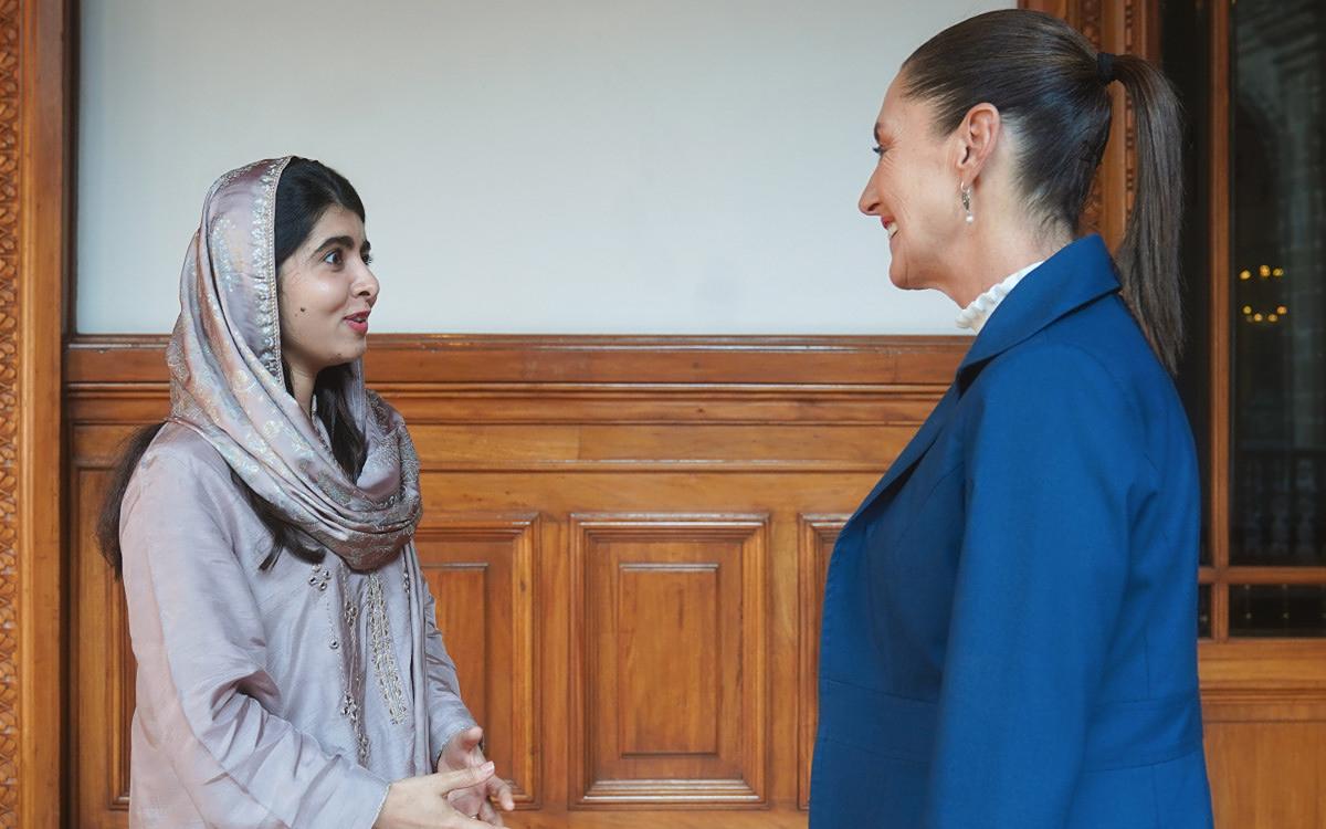 Malala Yousafzai nobel claudia sheinbaum