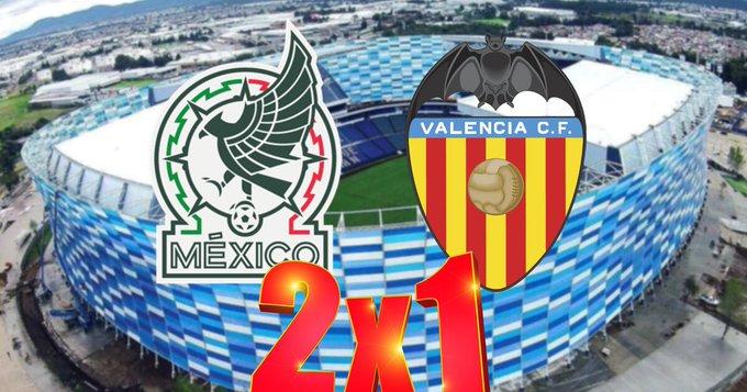 Partido de México vs Valencia CF