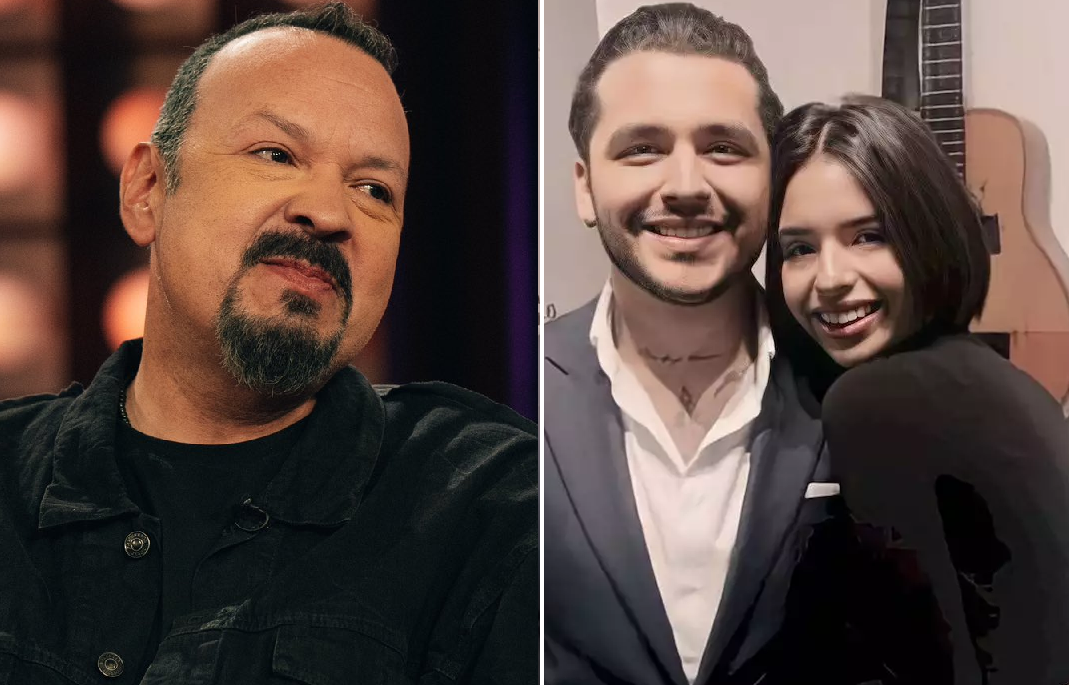 Pepe Aguilar habla del tema que le dedicó a Christian Nodal sobre su boda con Ángela