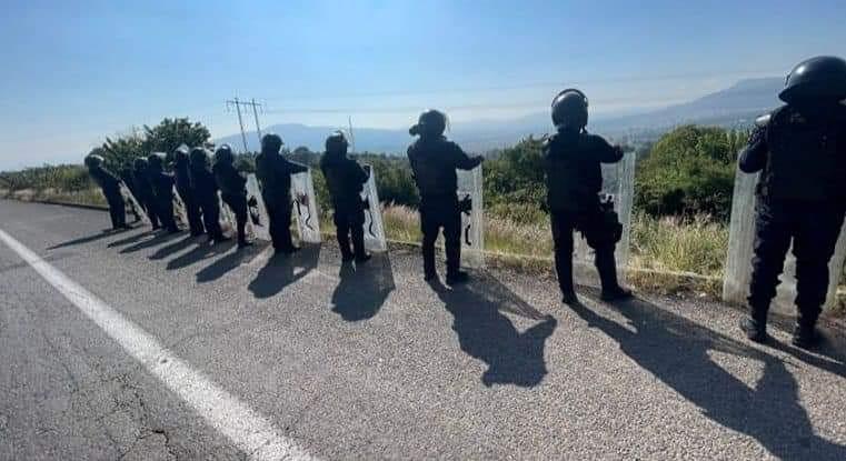 seguridad en la carretera Morelia-Pátzcuaro