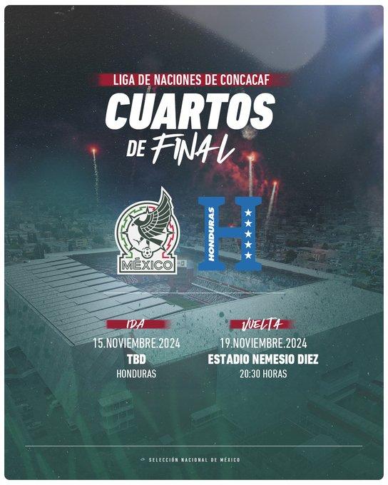 Toluca Selección Mexicana vs Honduras Nations League