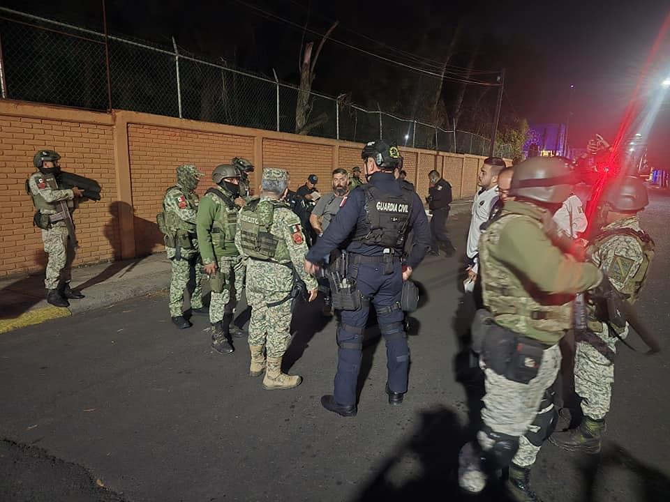 Un operativo antidrogas en Morelia