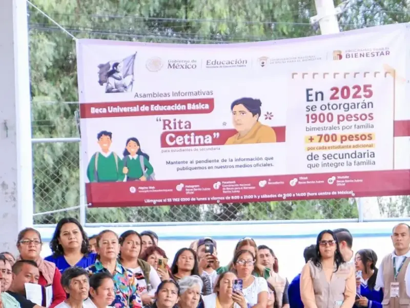 11 de noviembre inicia registro para becas Rita Cetina, para alumnos de secundaria; aquí los detalles