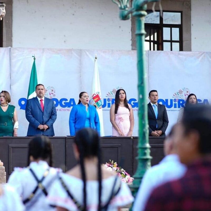 Conmemora Quiroga 114° Aniversario de la Revolución Mexicana