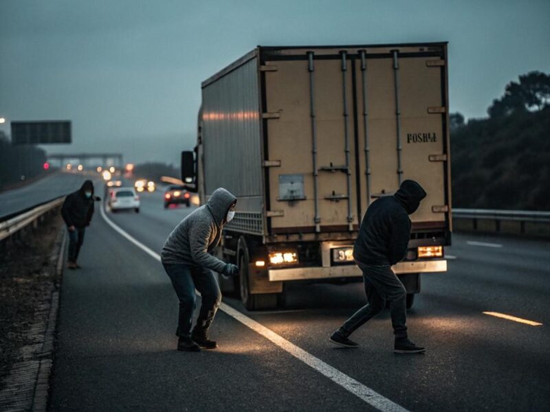 15 mil 937 reportes de robo a transporte de carga en México, en 2024