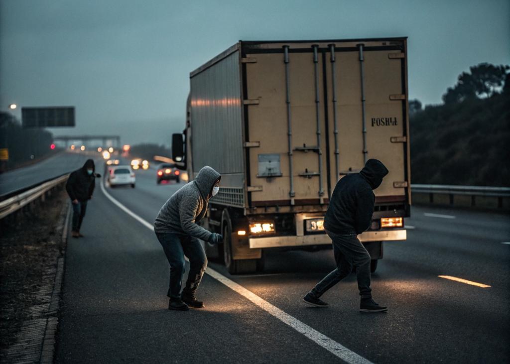 15 mil 937 reportes de robo a transporte de carga en México, en 2024