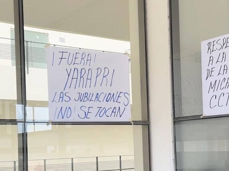 Suspende SUEUM bloqueo en Rectoría de UMSNH; hay acuerdos