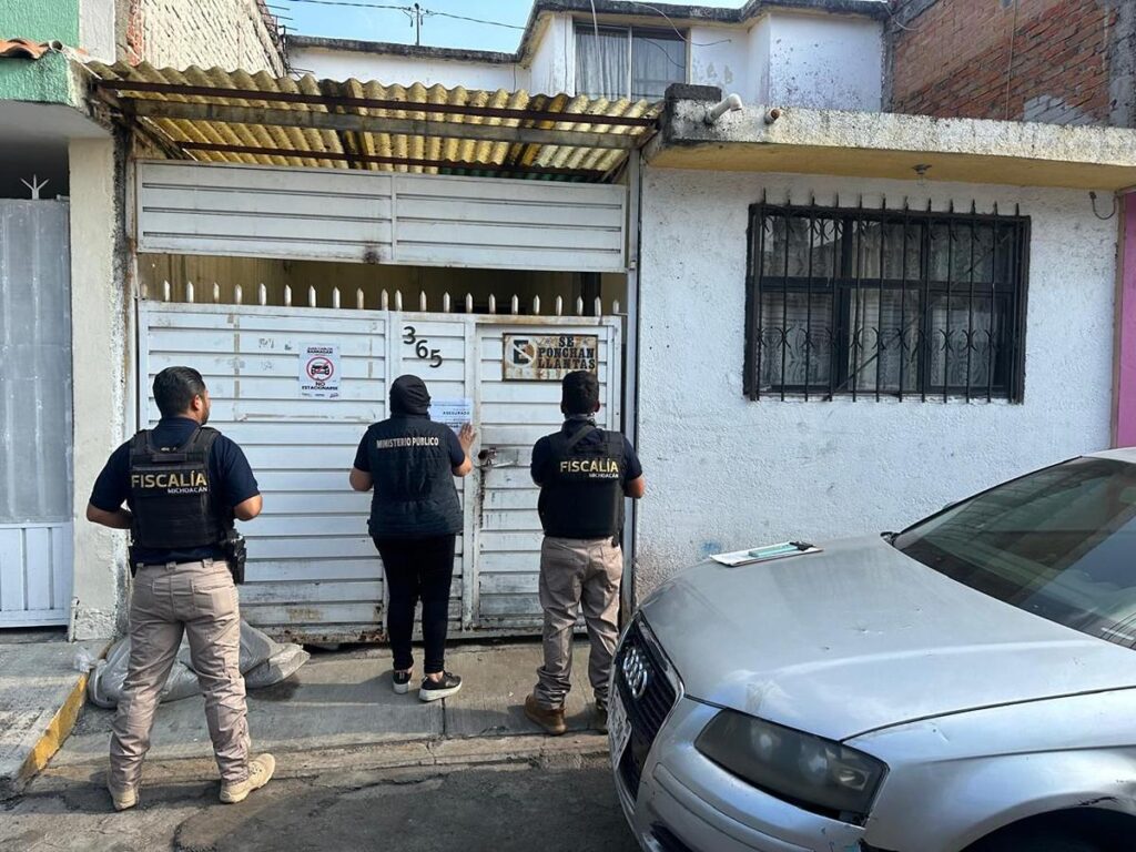 Asegura FGE 950 dosis de metanfetamina en operativo antidrogas en colonia Cepamisa de Morelia