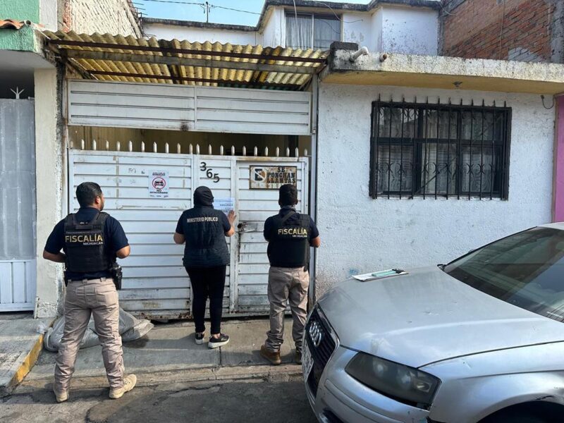 Asegura FGE 950 dosis de metanfetamina en operativo antidrogas en colonia Cepamisa de Morelia