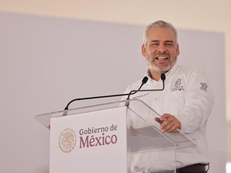 Aumenta presupuesto a seguridad en Michoacán en 2025: Bedolla