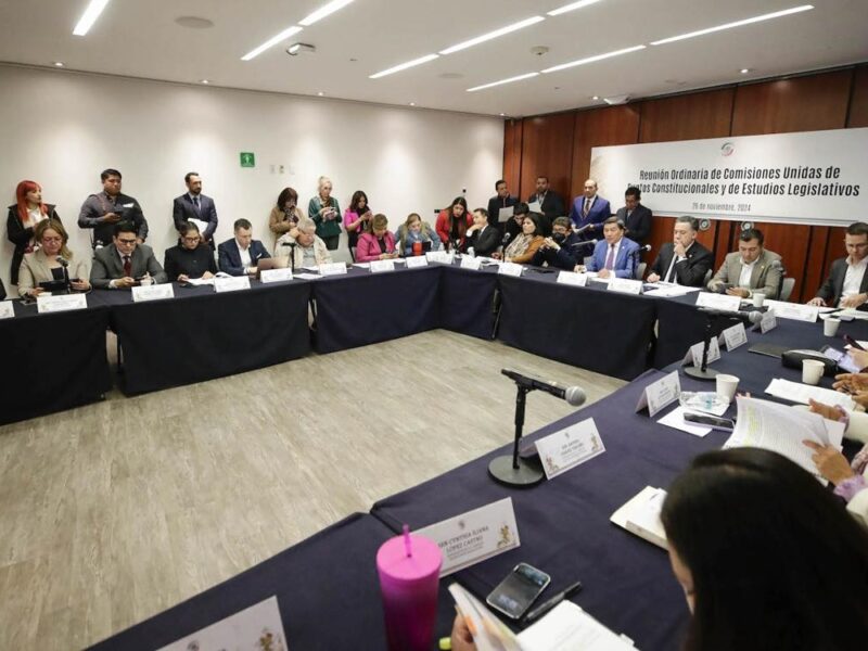 Avanza en Senado reforma sobre prisión preventiva oficiosa