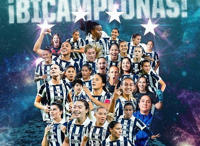 Bicampeonato Rayadas Monterrey Liga MX Femenil