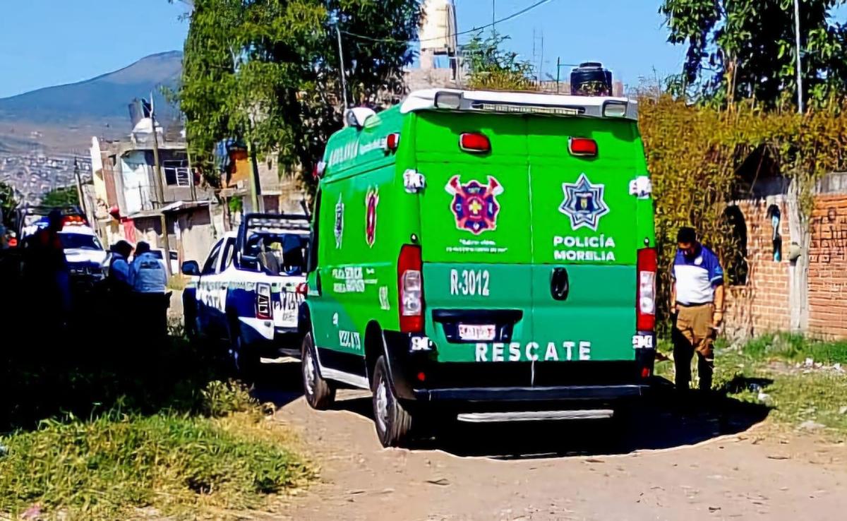 cadáver en San Juanito Itzícuaro, al poniente de Morelia